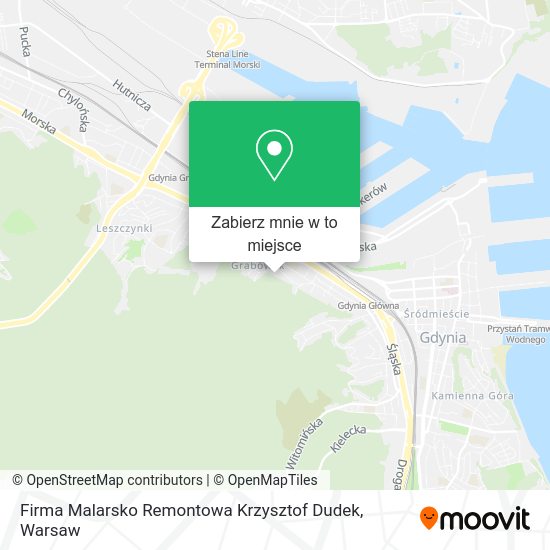 Mapa Firma Malarsko Remontowa Krzysztof Dudek