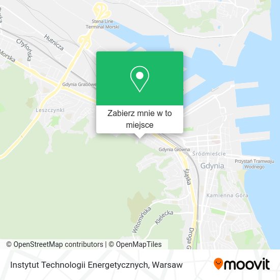 Mapa Instytut Technologii Energetycznych