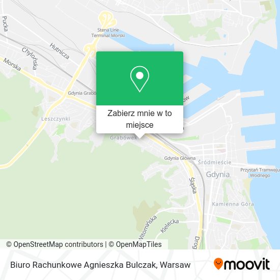 Mapa Biuro Rachunkowe Agnieszka Bulczak