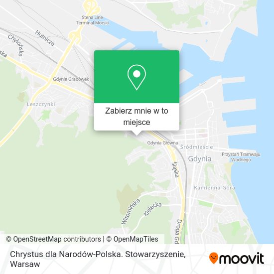 Mapa Chrystus dla Narodów-Polska. Stowarzyszenie