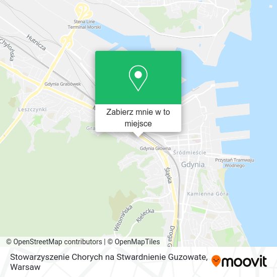 Mapa Stowarzyszenie Chorych na Stwardnienie Guzowate