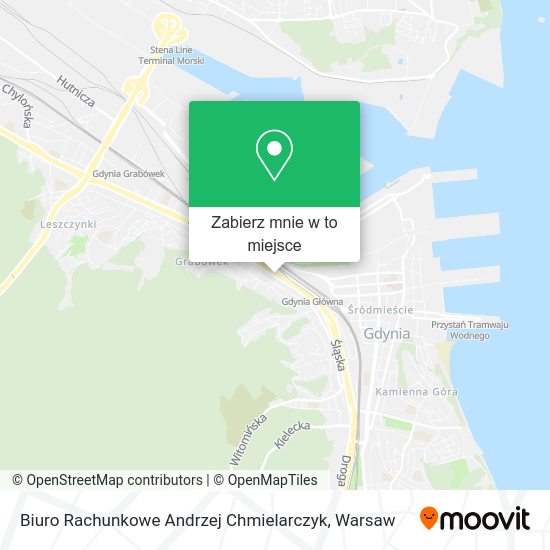 Mapa Biuro Rachunkowe Andrzej Chmielarczyk