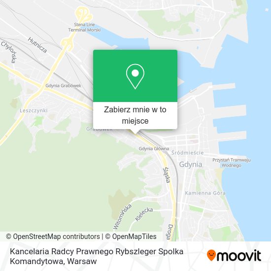 Mapa Kancelaria Radcy Prawnego Rybszleger Spolka Komandytowa