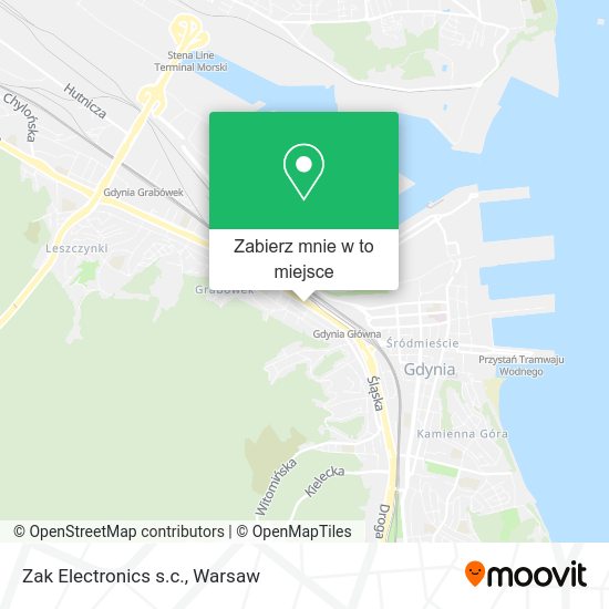 Mapa Zak Electronics s.c.