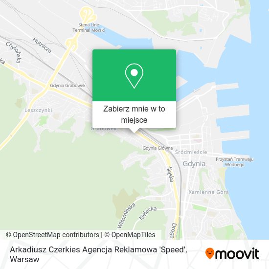 Mapa Arkadiusz Czerkies Agencja Reklamowa 'Speed'