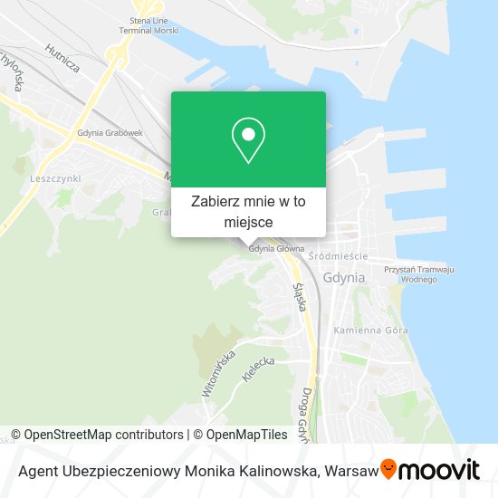 Mapa Agent Ubezpieczeniowy Monika Kalinowska