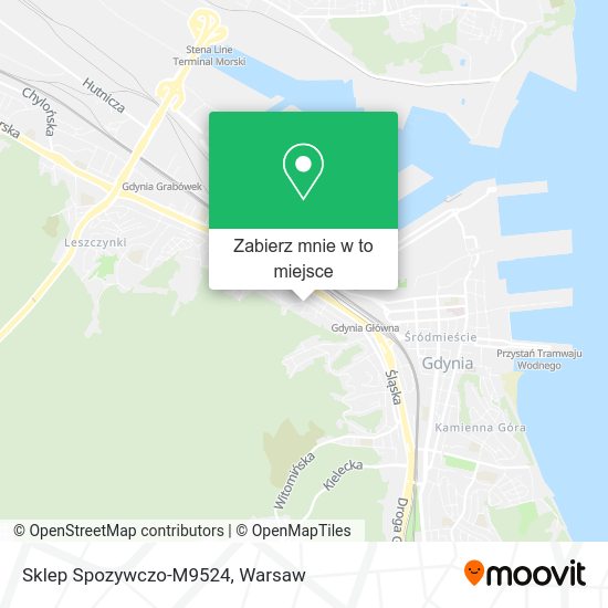 Mapa Sklep Spozywczo-M9524