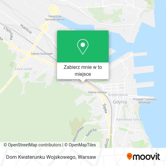 Mapa Dom Kwaterunku Wojskowego