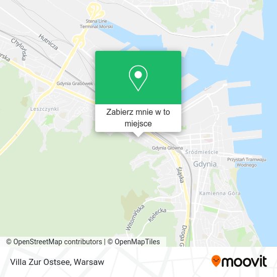 Mapa Villa Zur Ostsee