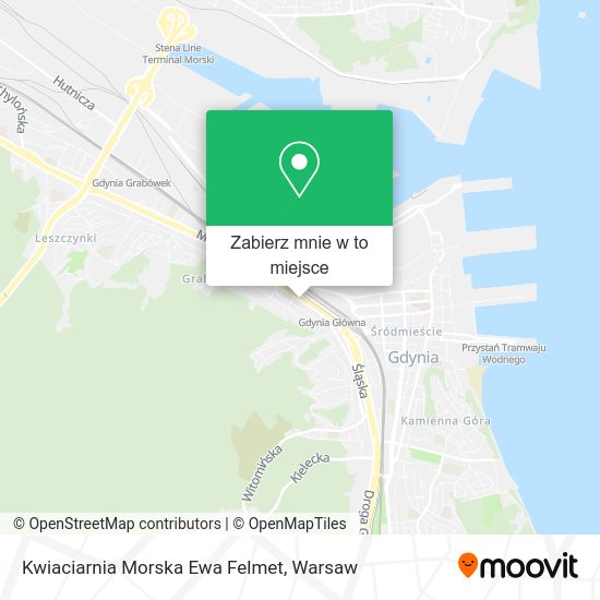 Mapa Kwiaciarnia Morska Ewa Felmet