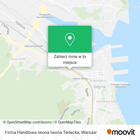 Mapa Firma Handlowa Iwona Iwona Terlecka