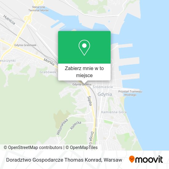 Mapa Doradztwo Gospodarcze Thomas Konrad