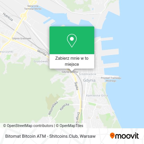 Mapa Bitomat Bitcoin ATM - Shitcoins.Club