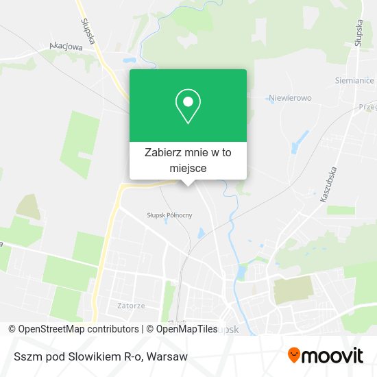 Mapa Sszm pod Slowikiem R-o