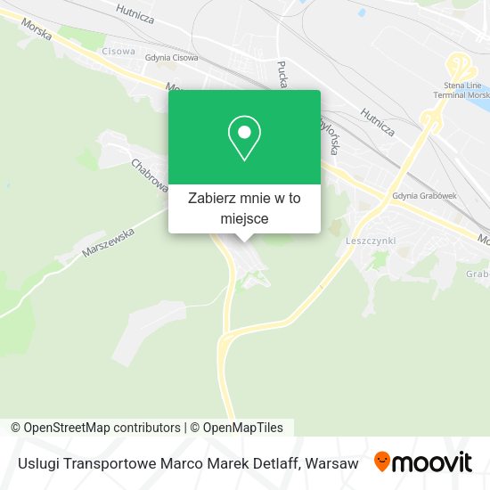 Mapa Uslugi Transportowe Marco Marek Detlaff