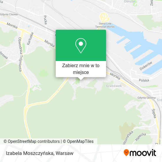 Mapa Izabela Moszczyńska