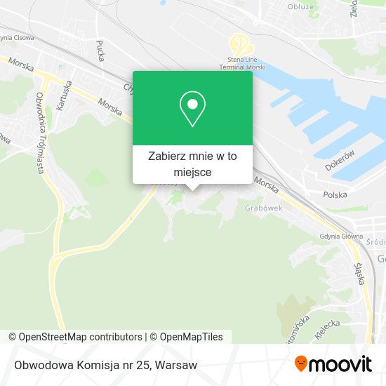 Mapa Obwodowa Komisja nr 25