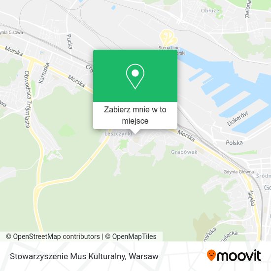 Mapa Stowarzyszenie Mus Kulturalny