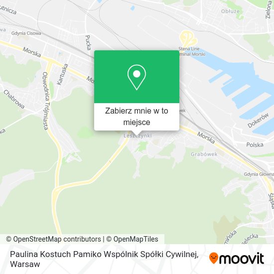 Mapa Paulina Kostuch Pamiko Wspólnik Spółki Cywilnej