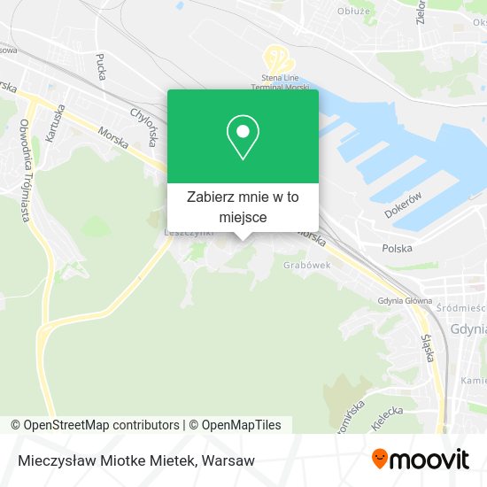 Mapa Mieczysław Miotke Mietek