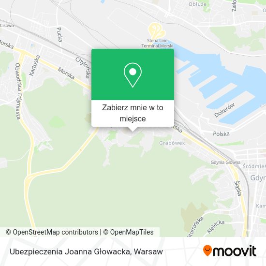 Mapa Ubezpieczenia Joanna Głowacka