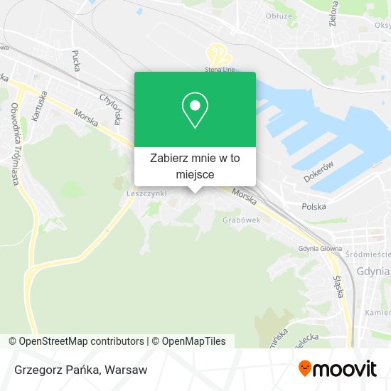 Mapa Grzegorz Pańka