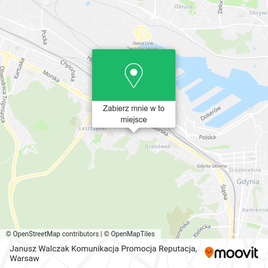 Mapa Janusz Walczak Komunikacja Promocja Reputacja