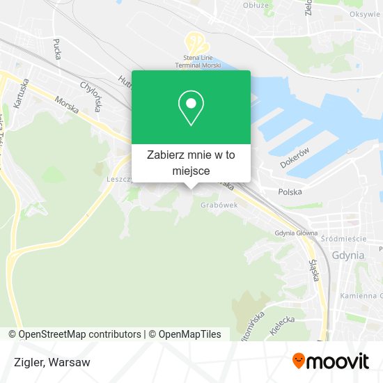 Mapa Zigler