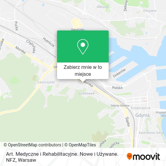 Mapa Art. Medyczne i Rehabilitacyjne. Nowe i Używane. NFZ