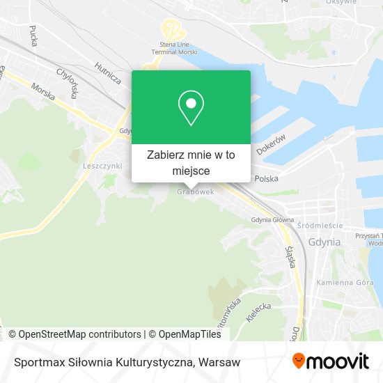 Mapa Sportmax Siłownia Kulturystyczna