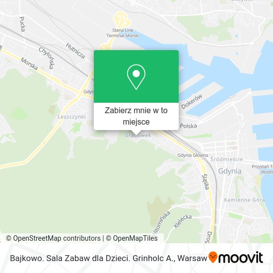 Mapa Bajkowo. Sala Zabaw dla Dzieci. Grinholc A.