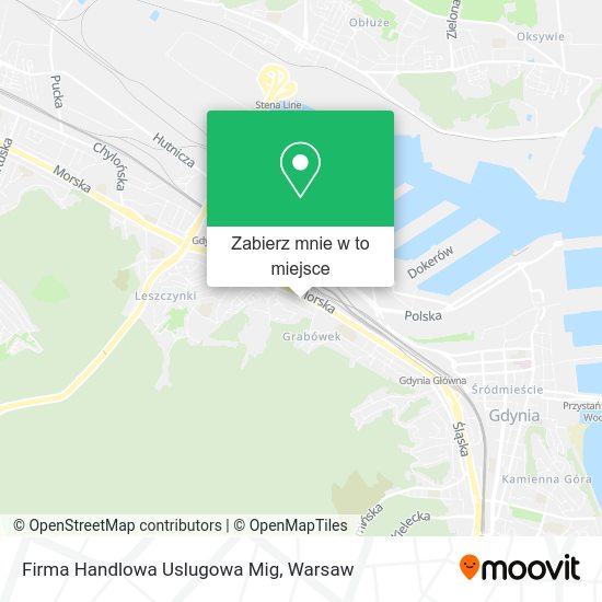 Mapa Firma Handlowa Uslugowa Mig