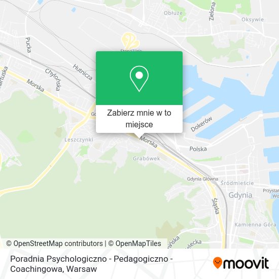 Mapa Poradnia Psychologiczno - Pedagogiczno - Coachingowa