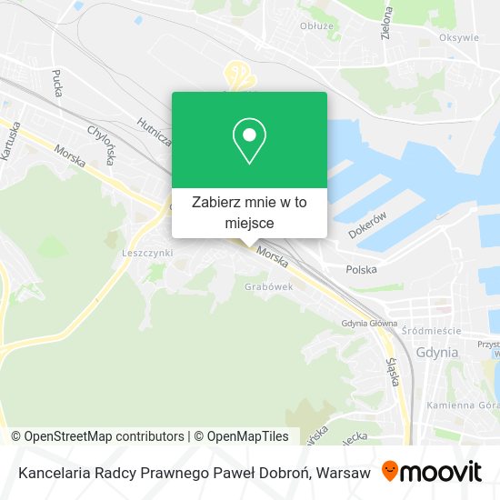 Mapa Kancelaria Radcy Prawnego Paweł Dobroń