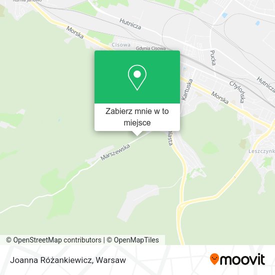 Mapa Joanna Różankiewicz