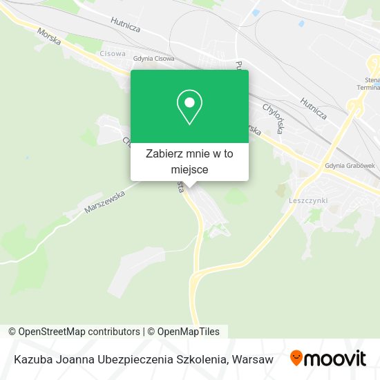 Mapa Kazuba Joanna Ubezpieczenia Szkolenia