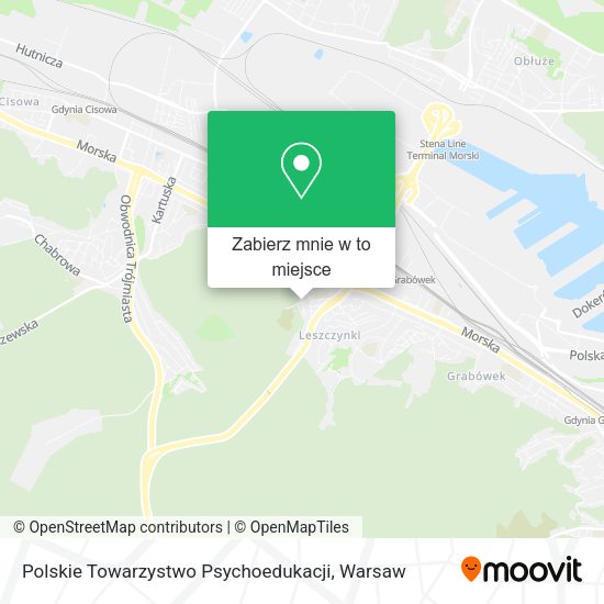 Mapa Polskie Towarzystwo Psychoedukacji