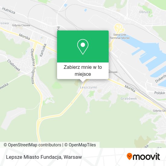 Mapa Lepsze Miasto Fundacja