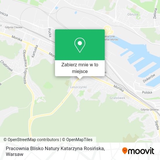 Mapa Pracownia Blisko Natury Katarzyna Rosińska