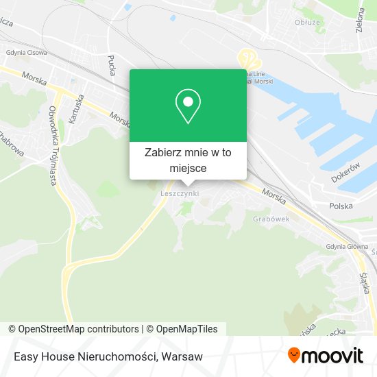 Mapa Easy House Nieruchomości