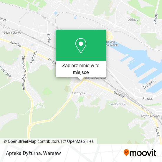 Mapa Apteka Dyżurna