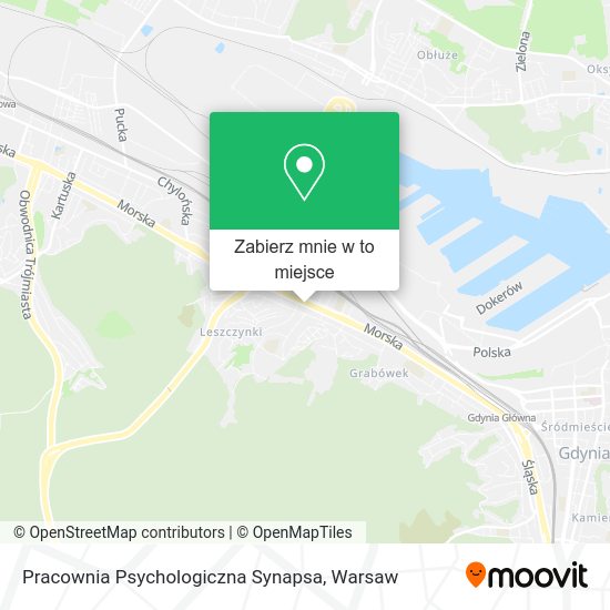 Mapa Pracownia Psychologiczna Synapsa