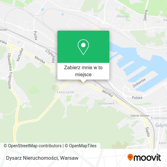 Mapa Dysarz Nieruchomości