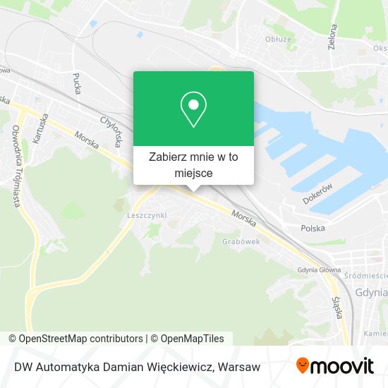 Mapa DW Automatyka Damian Więckiewicz