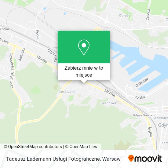 Mapa Tadeusz Lademann Usługi Fotograficzne