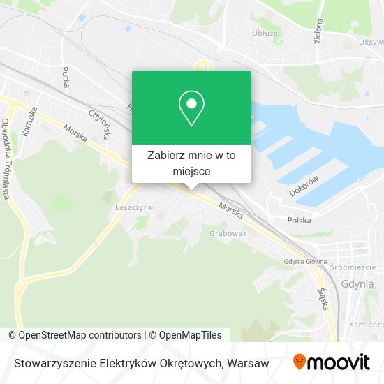 Mapa Stowarzyszenie Elektryków Okrętowych