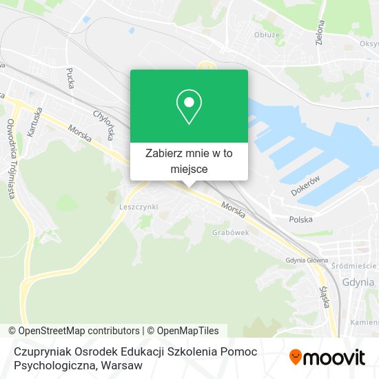 Mapa Czupryniak Osrodek Edukacji Szkolenia Pomoc Psychologiczna