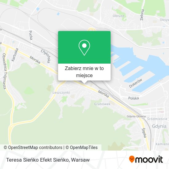 Mapa Teresa Sieńko Efekt Sieńko