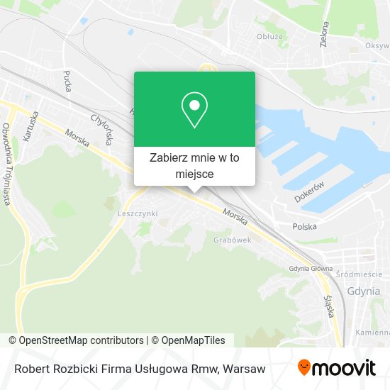 Mapa Robert Rozbicki Firma Usługowa Rmw