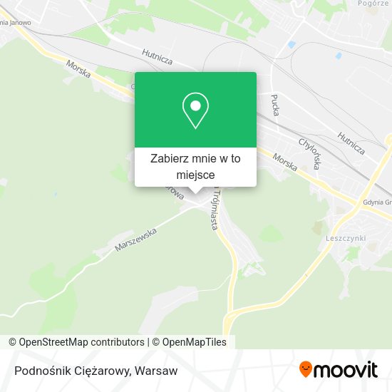 Mapa Podnośnik Ciężarowy